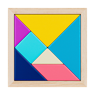 七巧板小学生专用一年级上益智智力拼图3到6岁幼儿园儿童磁力玩具