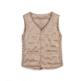 雅鹿2025新款羽绒马甲女冬轻薄修身时尚休闲百搭加绒背心马夹内胆