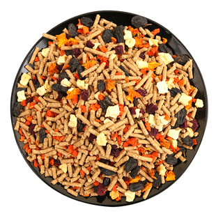 兔子主粮 成兔幼兔粮 宠物兔饲料果蔬维营养荷兰猪主粮2.5KG 桶装