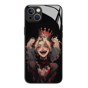 小丑女适用苹果15手机壳16/iphone14pro哈莉奎茵13动漫12mini暗黑11玻璃xs新款max高级感8plus小众x男女xr套7