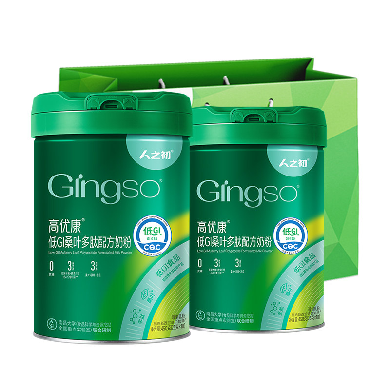 高优康中老年低GI成人富硒奶粉