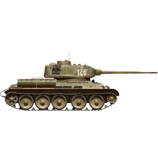 恒辉模型 MiniArt 35294 1/35 T-34/85 坦克拼装模型 带内构