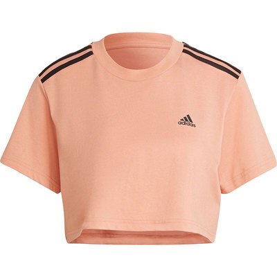 Adidas/阿迪达斯正品当季新款女子休闲短款运动短袖HC2930