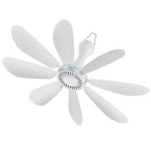 艾美特小吊扇床上大风力挂式宿舍迷你小型微风蚊帐电风扇家用音静