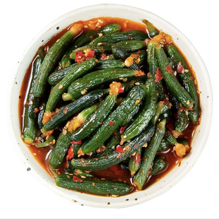 韩式正宗小黄瓜泡菜凉拌黄瓜下饭袋装小咸菜韩国延边朝鲜族考丽亚