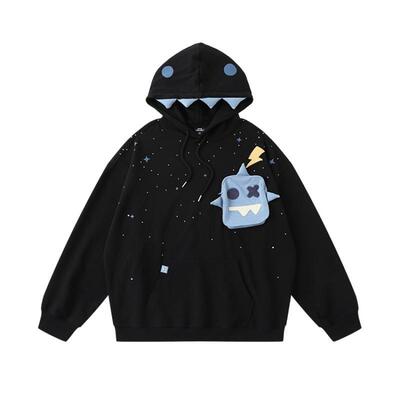 LAMLICKA明星同款趣味连帽卫衣