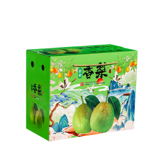 通用香梨包装盒新疆香梨礼盒玉露香梨包装盒水果包装盒空盒子定制