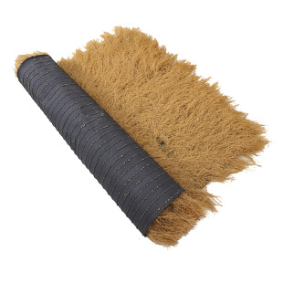 仿真茅草屋顶假稻草人造毛草凉亭防水隔热草棚顶草帘屋檐造景庭院