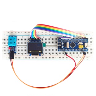 电子DIY套件 STM32单片机DHT11温湿度模块套件中小学生科技小制作