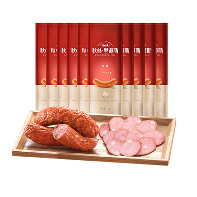 秋林里道斯减食盐红肠110g
