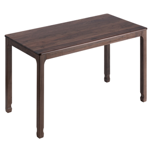 北美黑胡桃木新中式家用茶桌椅组合客厅小茶台茶室喝茶桌阳台茶桌