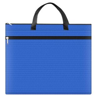 a3手提拉链文件袋 牛津布防水8开素描美术收纳袋帆布印刷定制logo