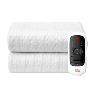 彩虹电热毯双人双控单人学生宿舍电褥子安全可水洗官方旗舰店正品