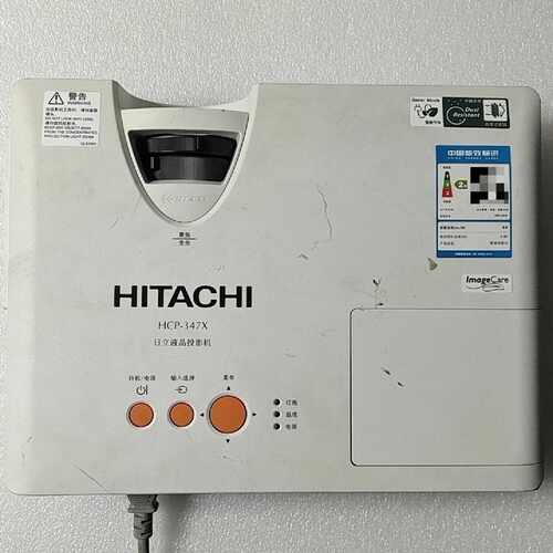 日立HCP-347X投影仪，原装机器，灯泡17小时，液晶片有—议价