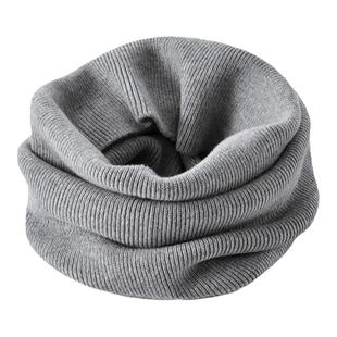 海澜之家针织脖套男士冬季新款保暖加厚男式冬天休闲骑行围巾直筒