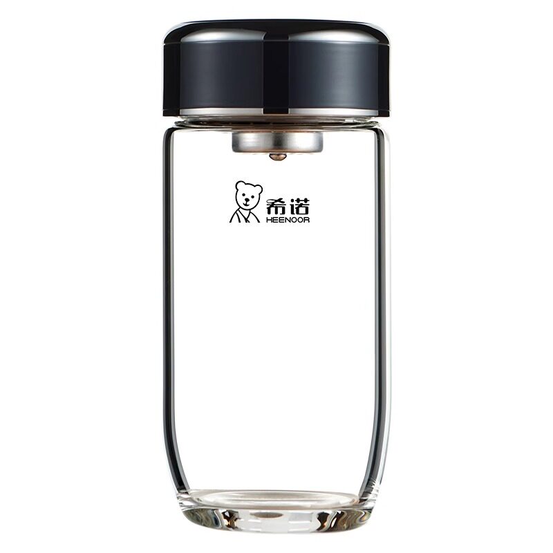 希诺加厚单层泡茶玻璃杯鹅蛋杯