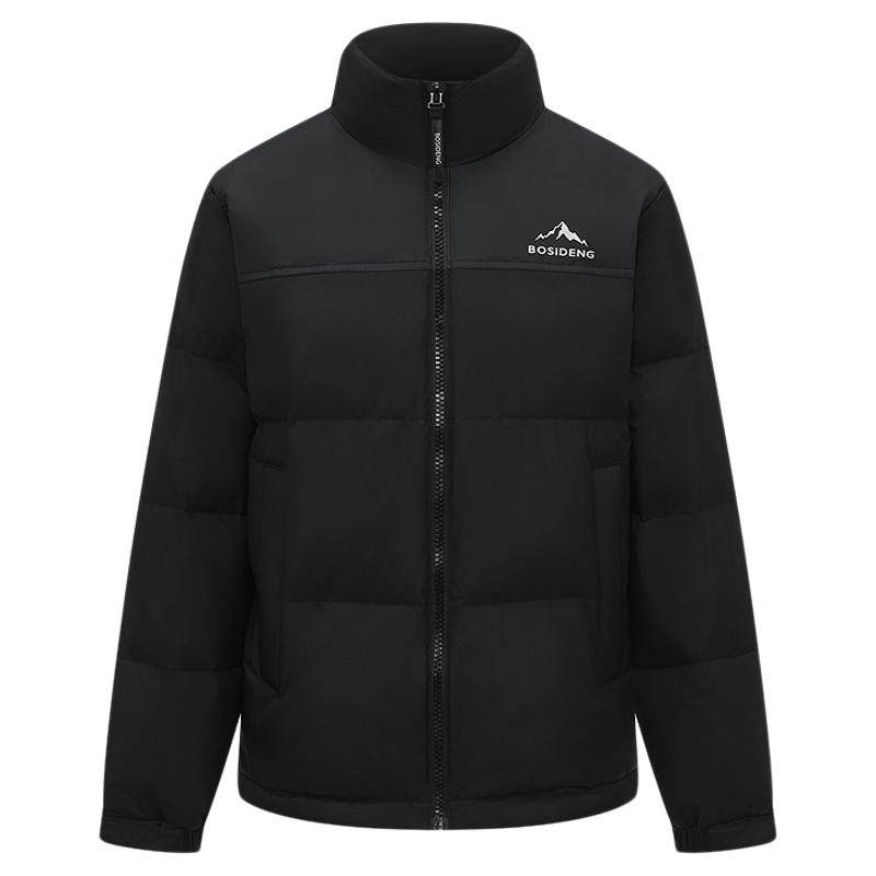 波司登2025新款羽绒服男女同款时尚运动情侣款宽松短款立领面包服