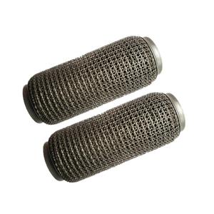 汽车排气管软连接消声器前节软网三元催化减震软管耐高温减除共振