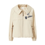 商场同款 摩萨克2025春新款户外穿搭网球连帽运动休闲风外套女