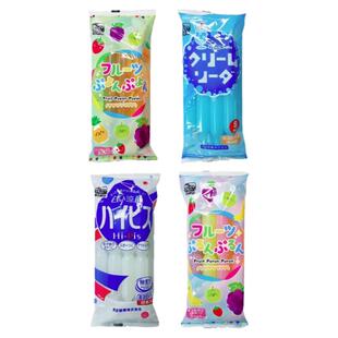 日本进口光武碎碎冰果汁果味棒棒冰水果乳酸菌儿童零食低卡8支袋