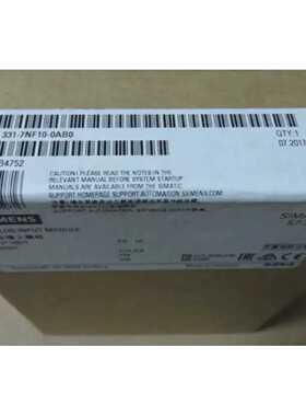 议价西门子6ES7331-7NF10-0AB0模拟输入电位隔离6ES73317NF100AB0