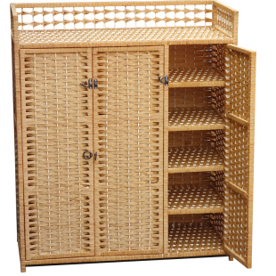 特价鞋架衣柜防尘多层鞋柜实木包邮柜简易衣柜收纳置物架书架带门