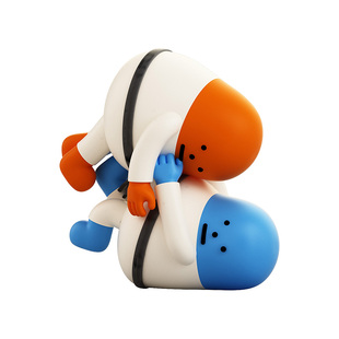 幸会潮玩 SML-运动盲盒黏黏怪物研究所潮流手办摆件潮玩礼物玩具