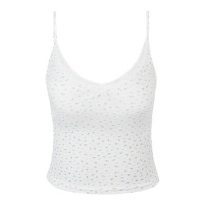 碎花上衣吊带开衫T恤女套装