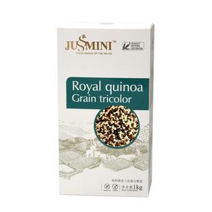 JUSSMINI玻利维亚进口皇家黑色藜麦龙牙米五谷杂粮代餐Quinoa1kg
