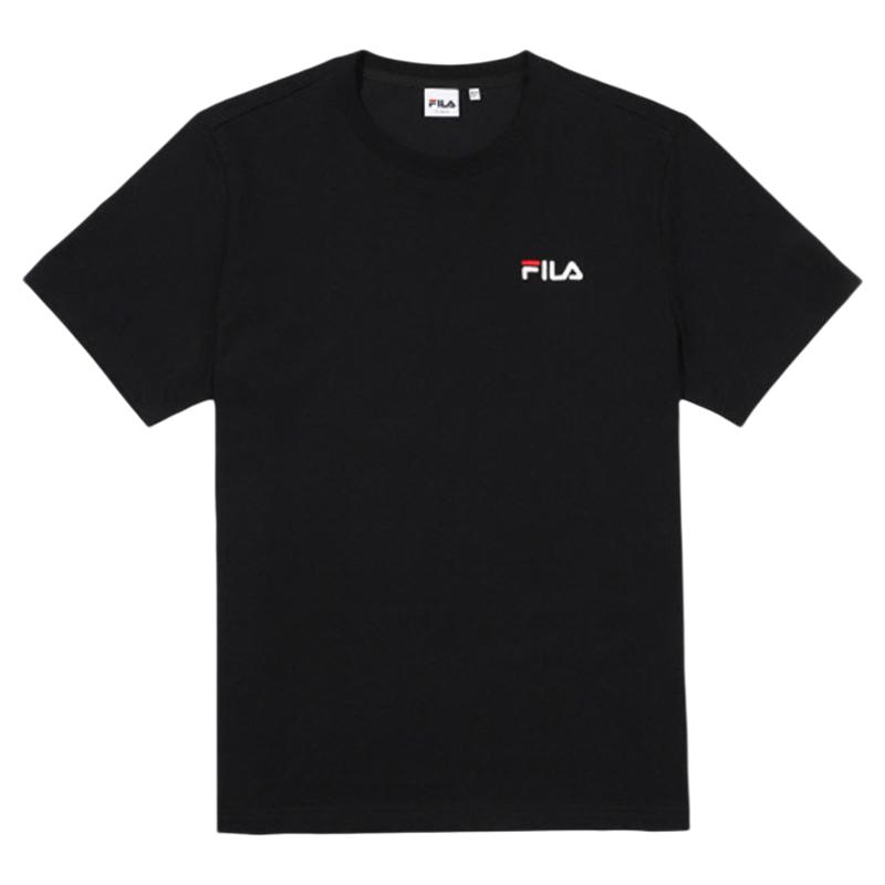 假一罚十正品FILA斐乐短袖刺绣标