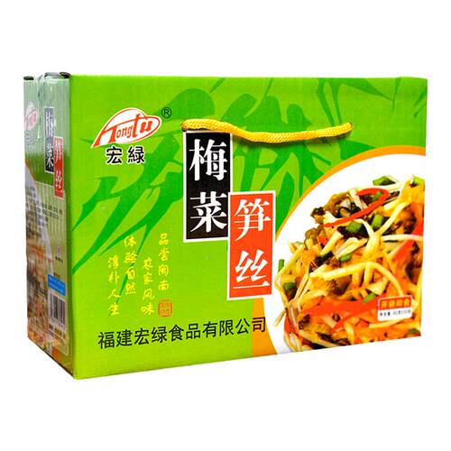 宏绿梅菜笋丝80g*30袋即食开味小菜下饭菜咸菜酱菜雪菜福建特产
