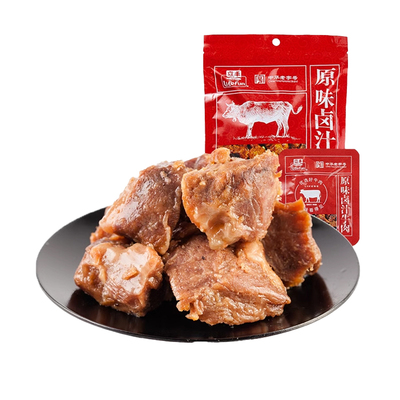 立丰卤汁牛肉原味香辣即食