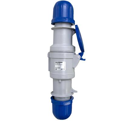 突破scame防水三芯工业连接器