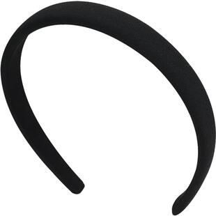 黑色洗脸发箍女款压发宽边防滑不勒头发卡敷面膜化妆头箍女士头饰