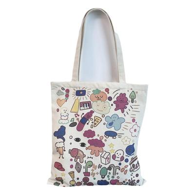 单肩可爱大容量小清新帆布包袋