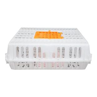 鸡笼运输笼塑料家禽周转箱筐成鸡鸭鹅鸽子笼子家用大号兔笼养殖笼