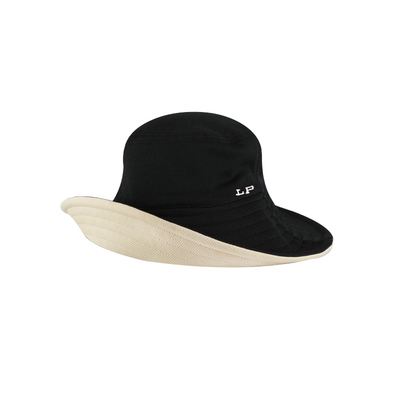 美国渔夫帽lp女大帽檐uvcut帽子