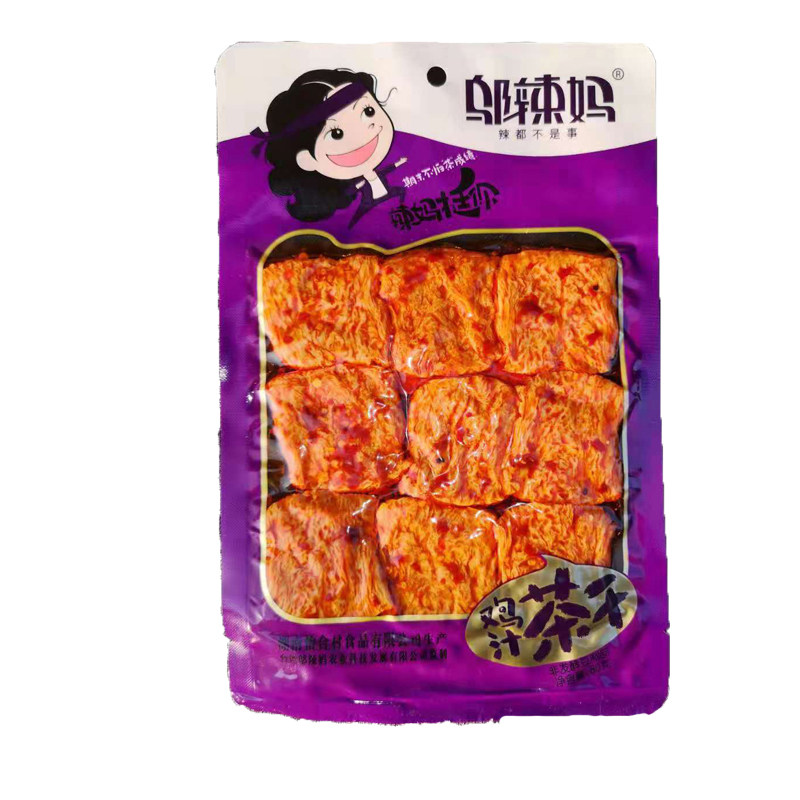 邬辣妈麻辣辣条素肉零食湖南特产