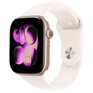 匠戴适用iwatch11表带S11苹果手表S10硅胶新款applewatch9新款女S8官方同款腕带S7高级感6运动秋冬季ultra3男