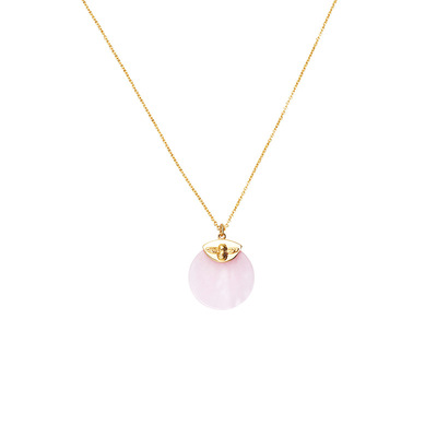 oliviaburton英国樱花粉项链