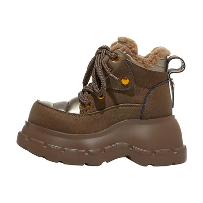 冬季新款小个子加绒加厚保暖棉鞋