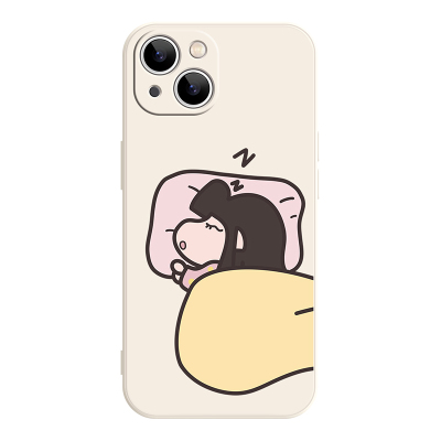 小新抢被子iPhone17promax苹果16小米15pro华为mate70/p60适用opporeno13荣耀400软vivos30红米k80情侣手机壳