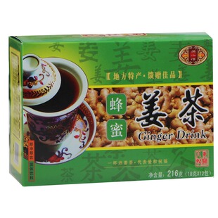 扬州特产东关街扬八怪姜茶蜂蜜红糖红枣黑糖姜茶红枣红糖216g姜汤