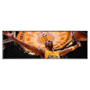 客厅卧室男孩房间墙壁画球星纪念球衣装饰自粘画NBA湖人科比挂画