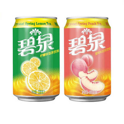 屈臣氏碧泉蜜桃经典330ml*24罐