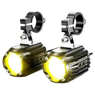 凯威格电动车LED射灯摩托车射灯远近光快拆切线爆闪透镜强光k10