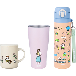 【自营】THERMOS/膳魔师保温杯 保温壶 焖烧杯 可爱便携联名ZERO