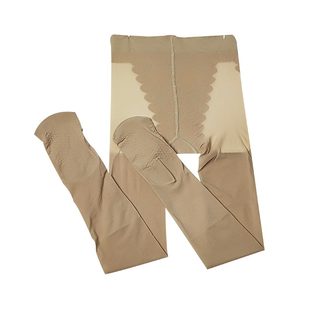 丝袜女薄款防勾丝不掉档黑色肉色夏季大码加档天鹅绒比基尼连裤袜