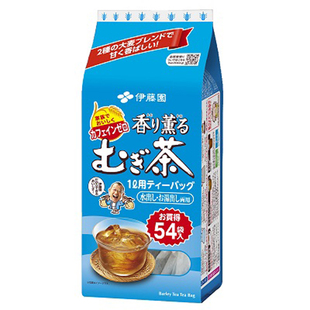 日本伊藤园大麦茶茶包袋泡茶饮料烘焙型小袋装冷热可调 405g/54袋