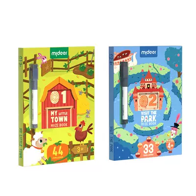 弥鹿宝宝3-6岁走迷宫找不同玩具